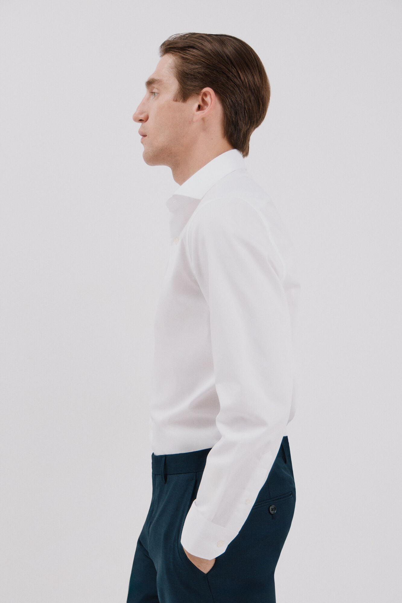 Cortefiel Plain easy-iron dress shirt