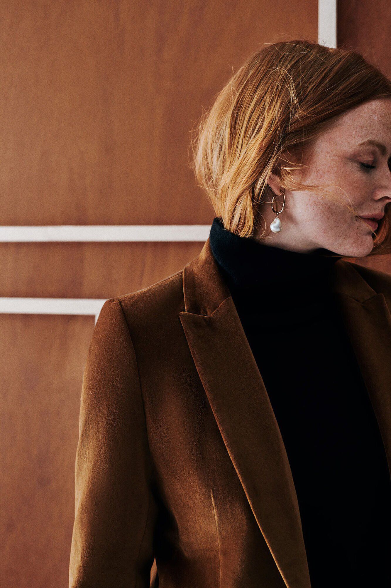 Caroll Blazer Aurora Castanho