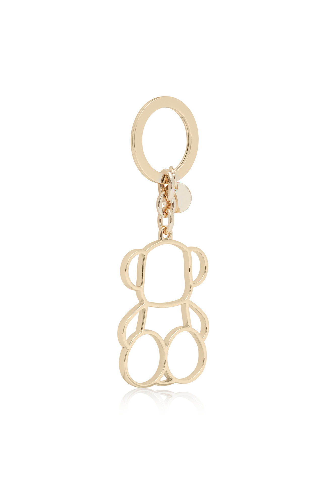 Tous Chaveiro Silhouette Bold Bear Dourado