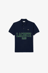 Lacoste Polo de manga curta Azul