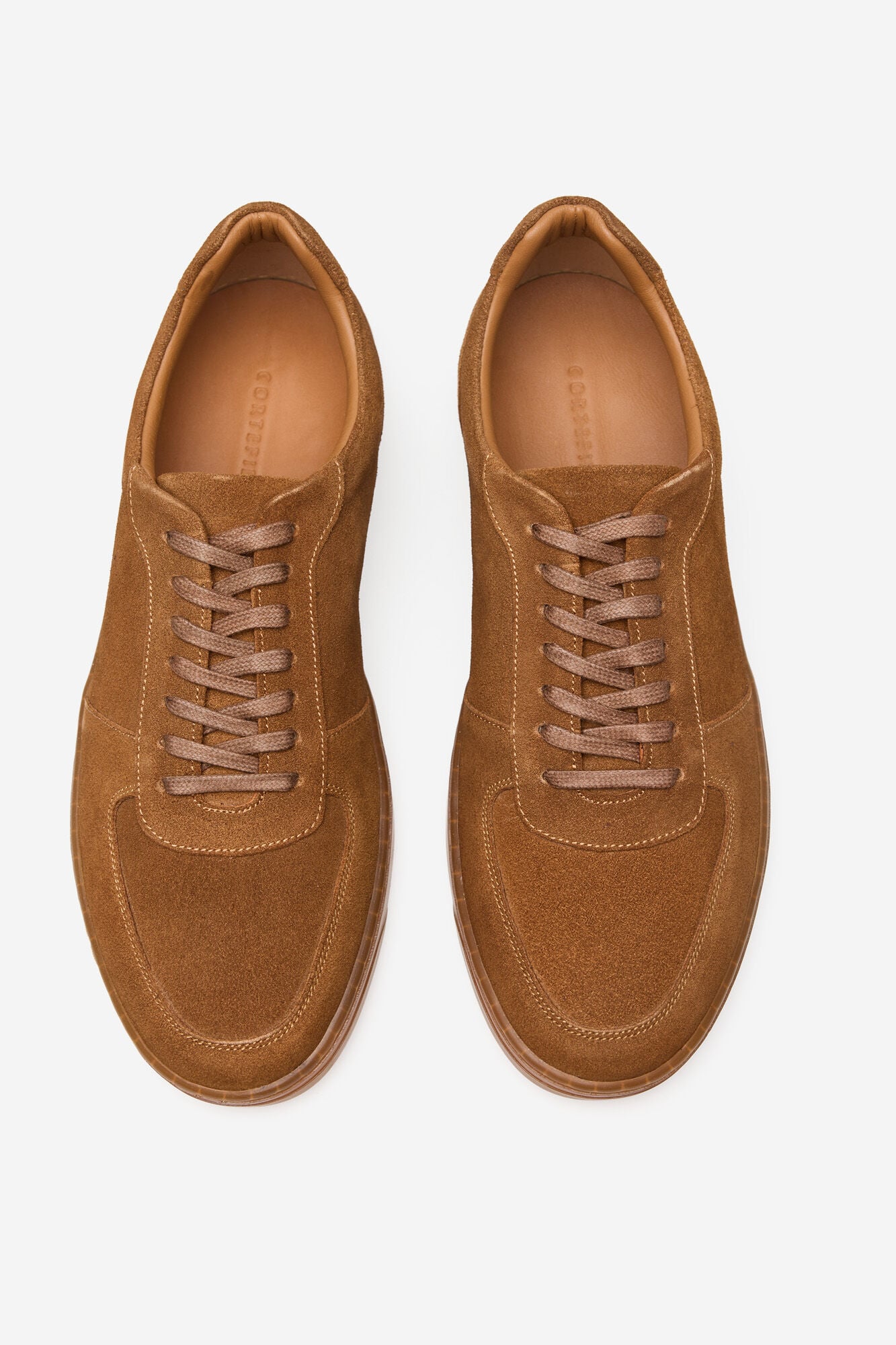 Cortefiel Zapatilla piel Camel