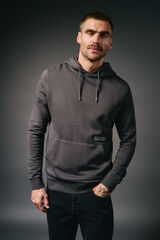 OOTO Sweatshirt com capuz Cinzento