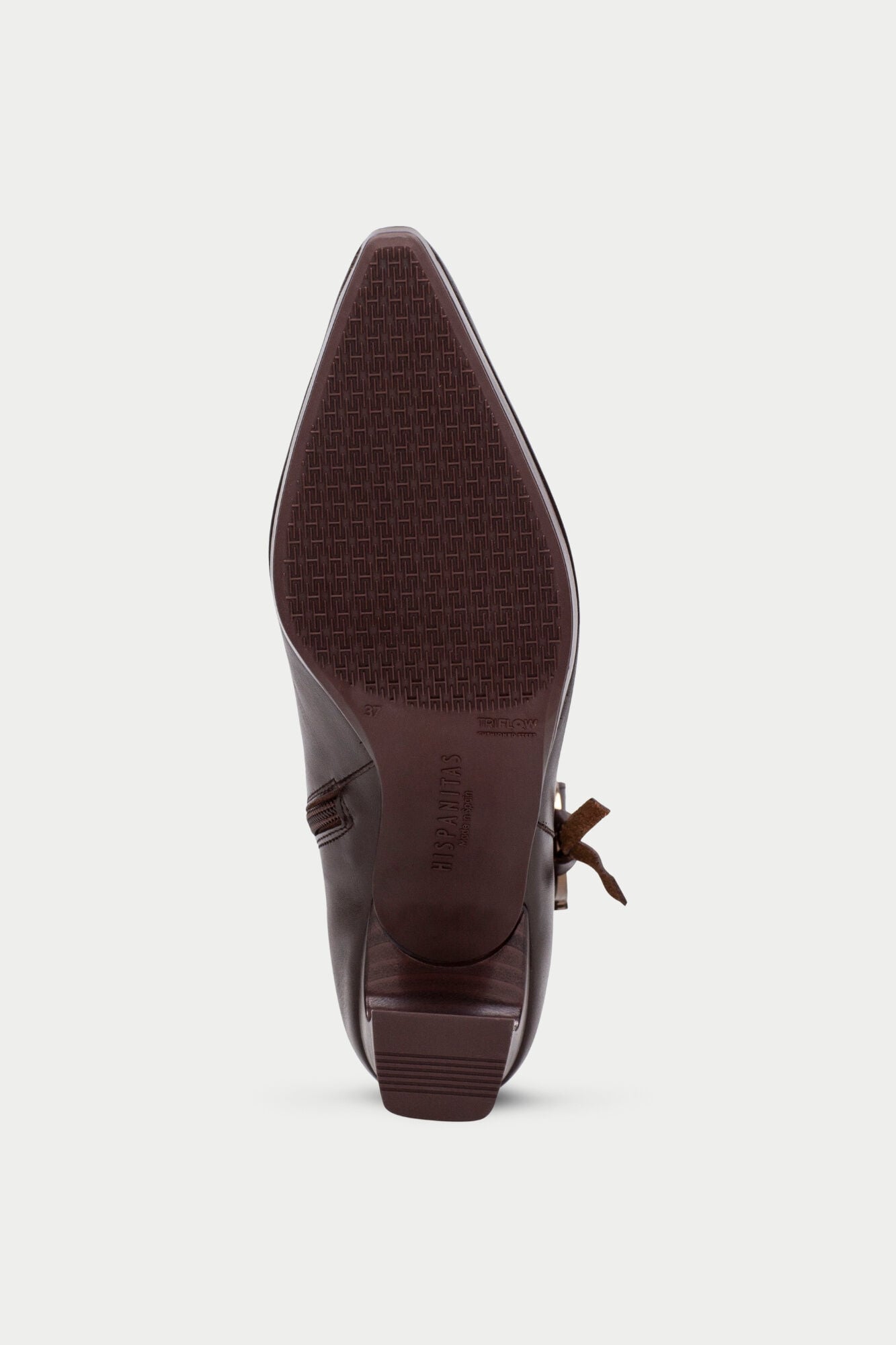 Hispanitas Botim bangkok com fivela lateral Castanho