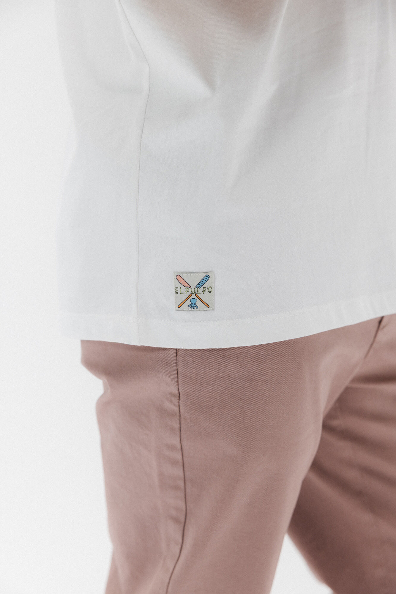 elPulpo Old school memories T-shirt White