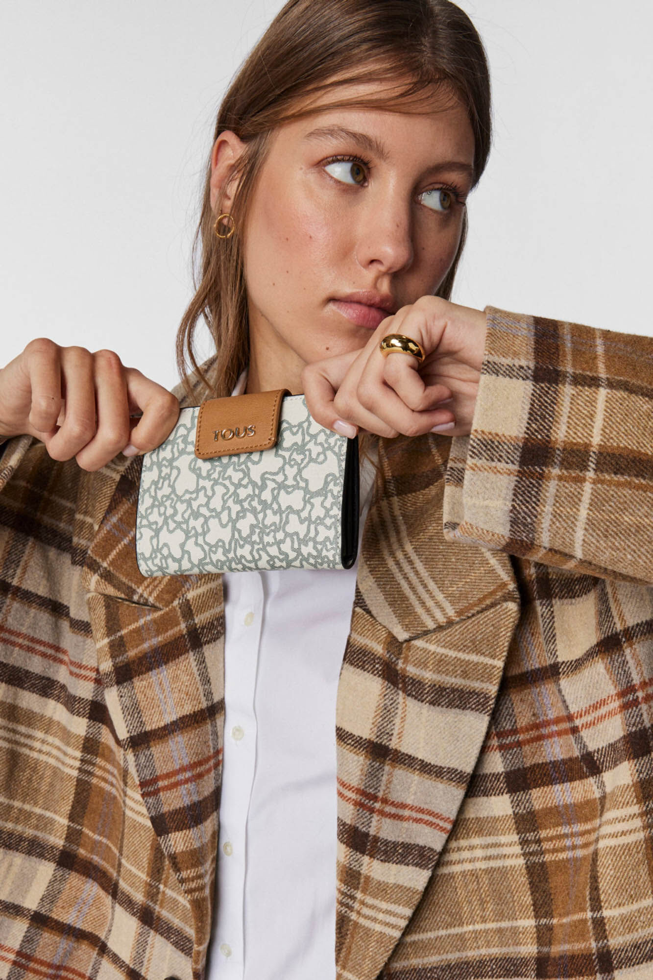 Tous Beige Kaos Mini wallet Beige