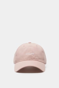 Cortefiel Classic baseball cap Pink