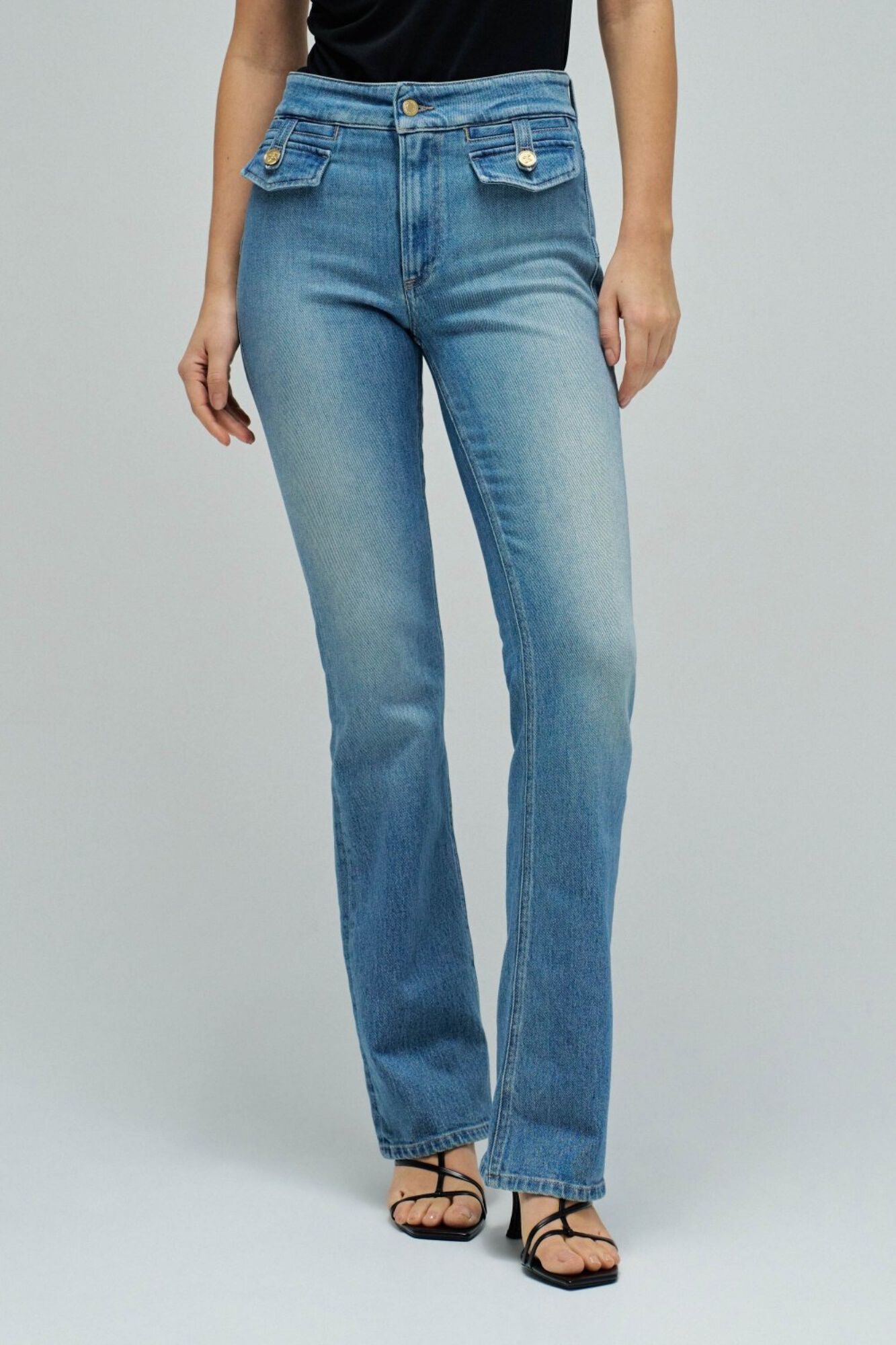 Salsa Jeans Pantal&oacute;n acampanado Azul