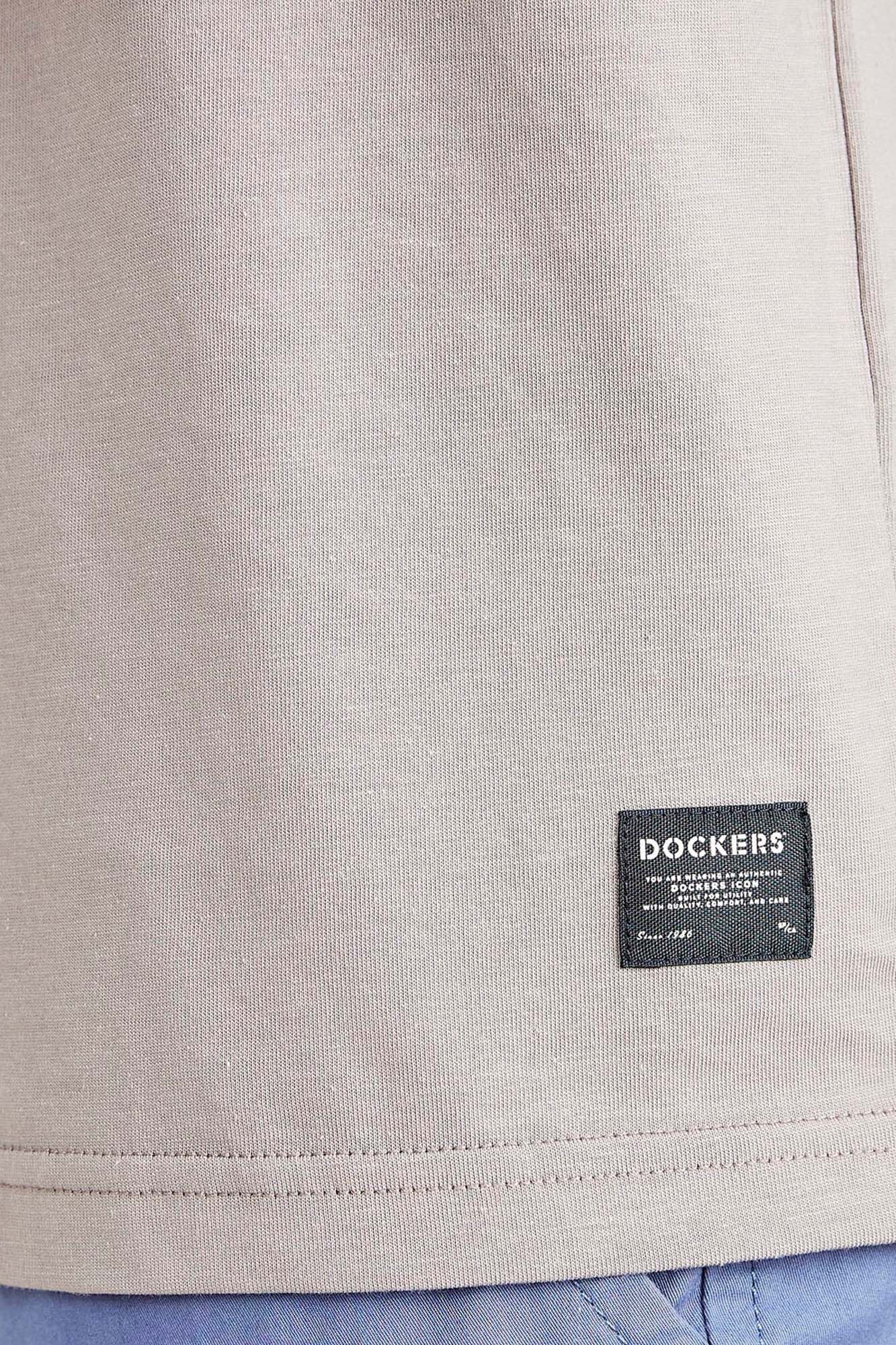 Dockers Camiseta cuello redondo Gris