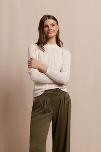 Slowlove Top malha estrutura