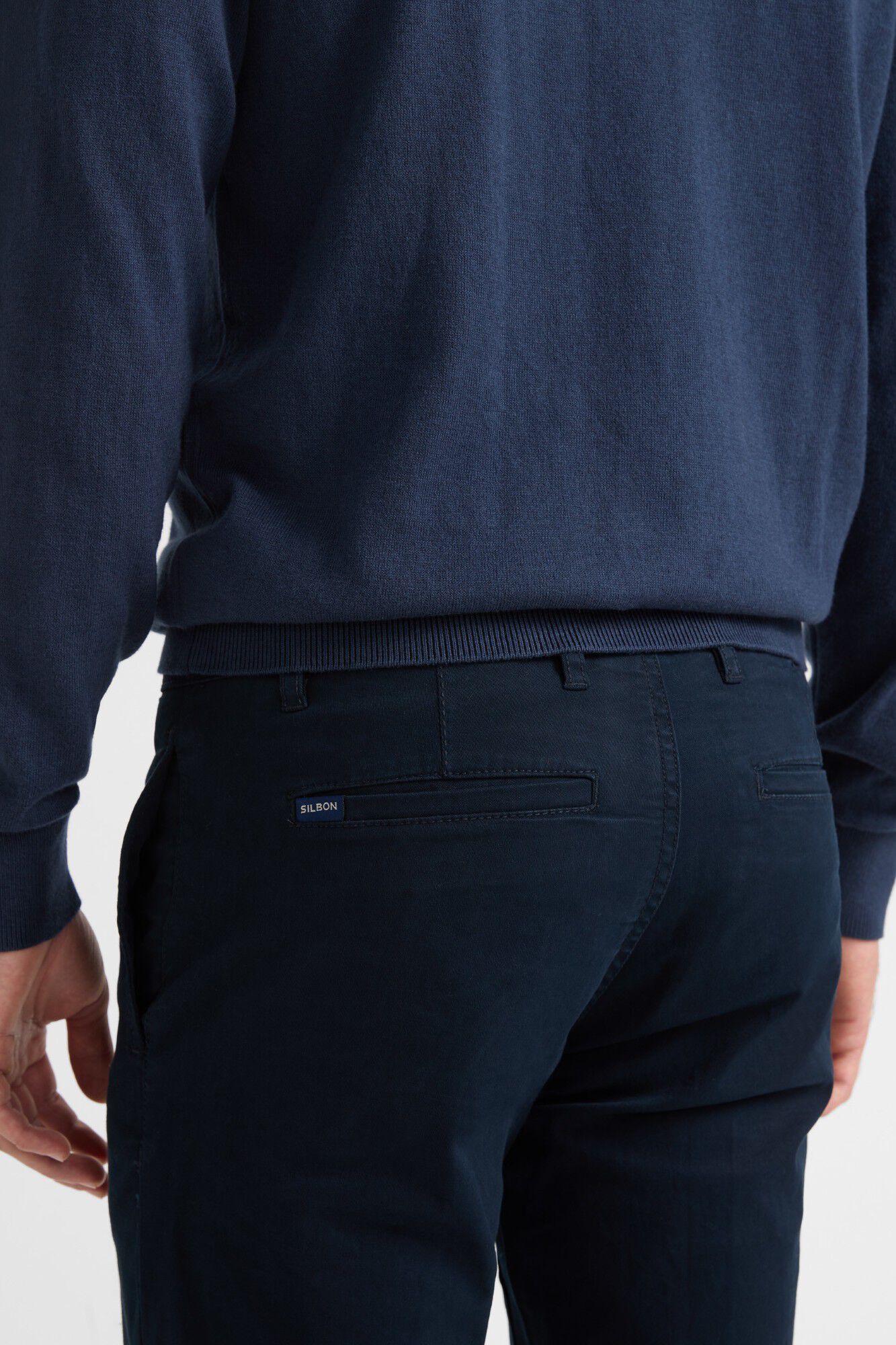 Silbon Chinos sport pants Navy