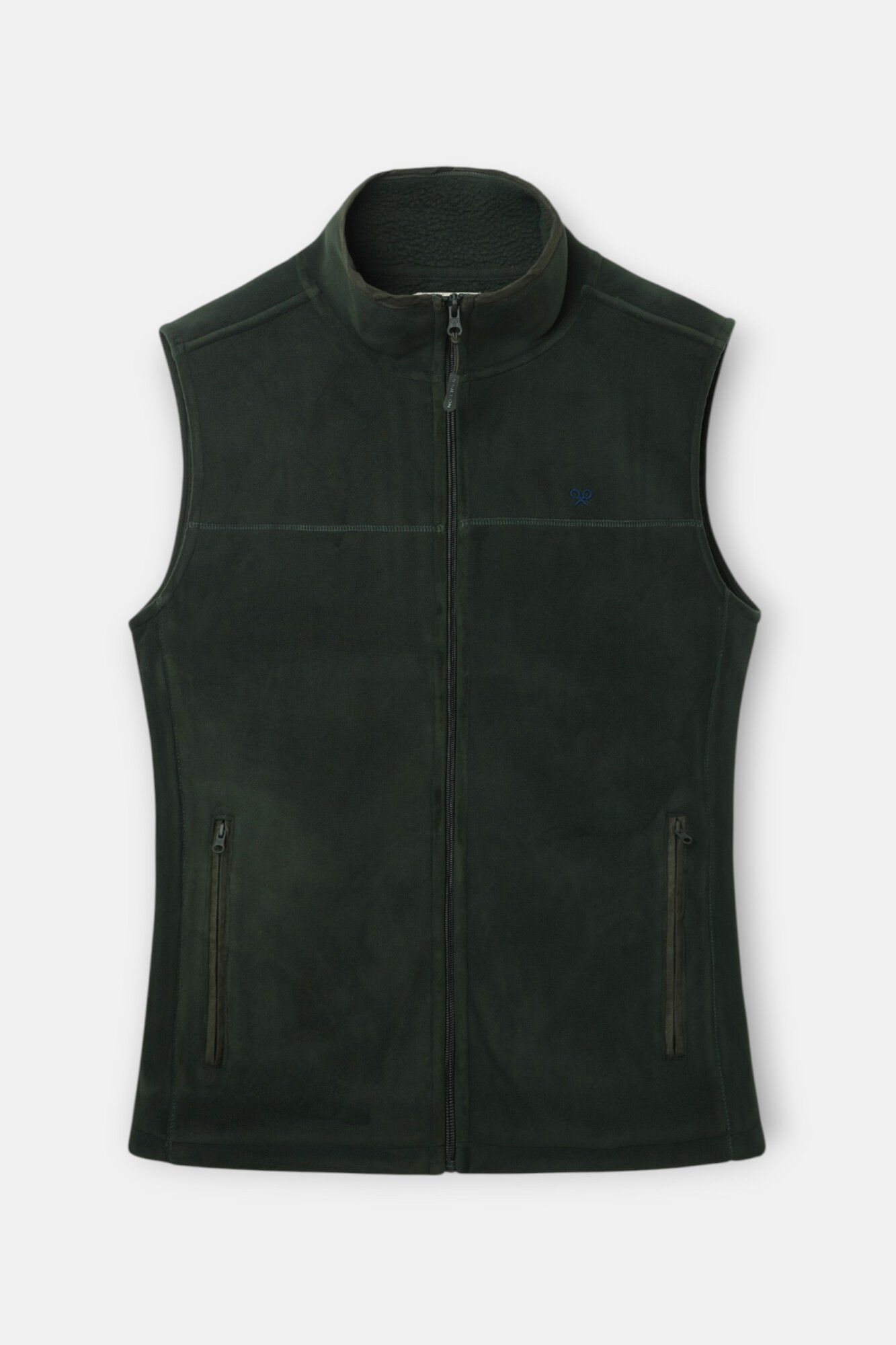 Silbon Colete de polar cl&aacute;ssico Verde