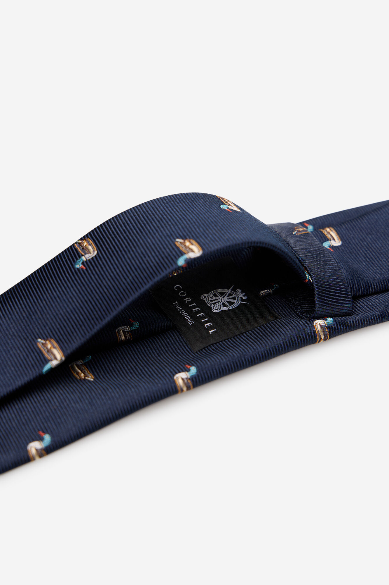 Cortefiel Gravata seda natural