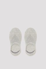 Cortefiel No-show socks with COOLMAX&reg; Grey