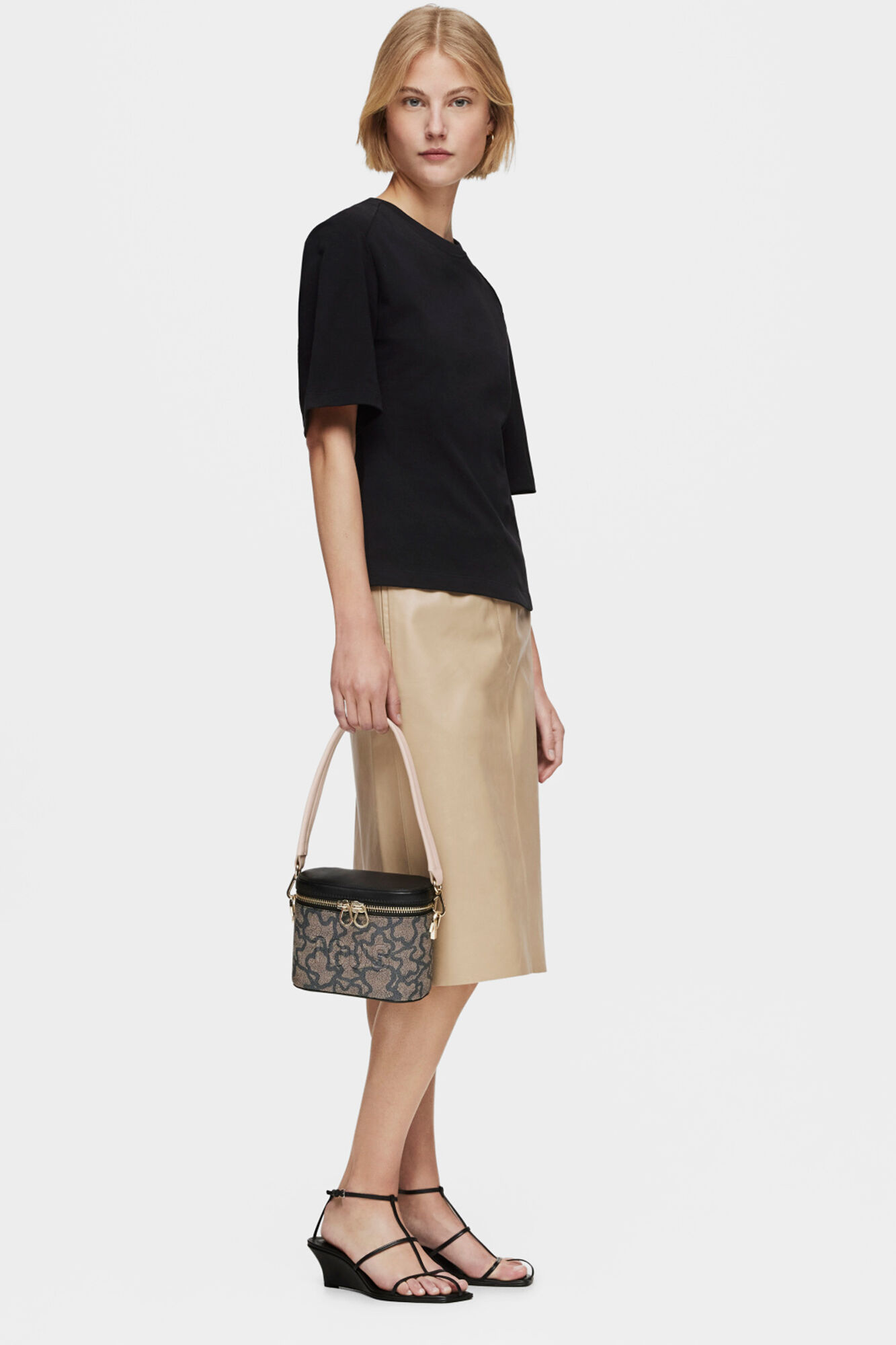 Tous Kaos Icon  crossbody bag handbag Black