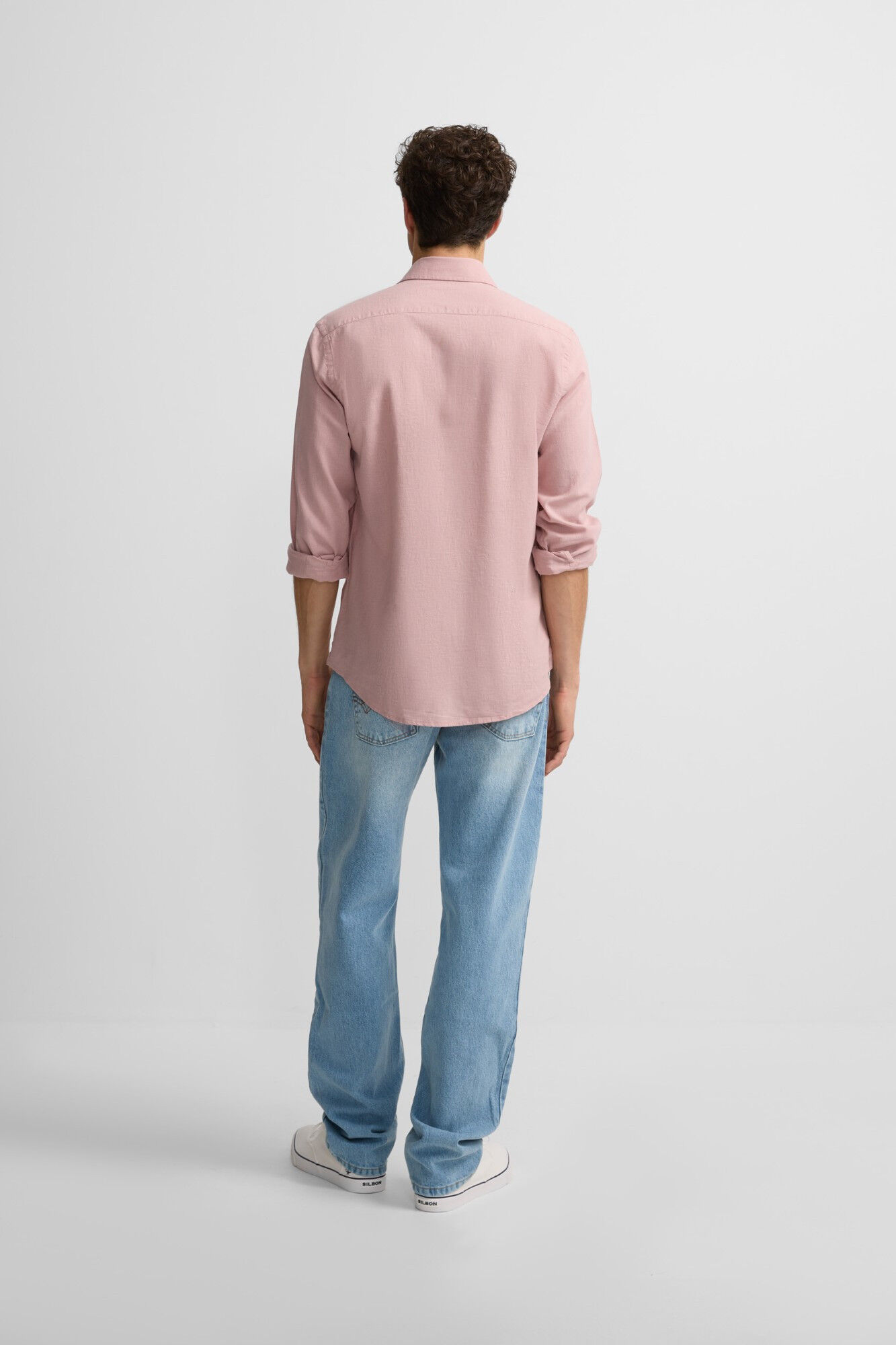Silbon Soft sport shirt Coral