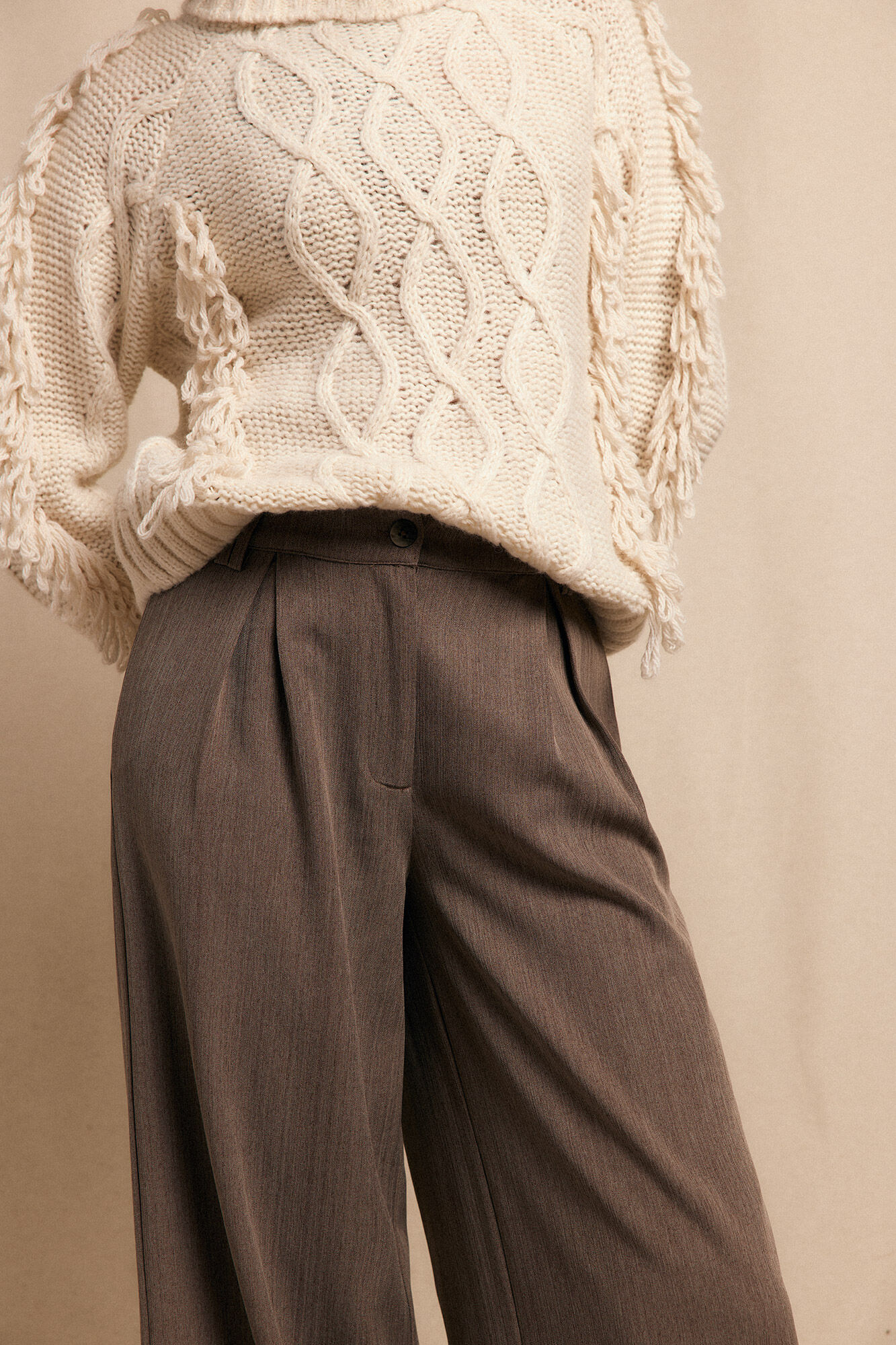 Slowlove Cal&ccedil;as plissadas rastejantes