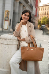 The Code Bolso Shopper Olga Camel