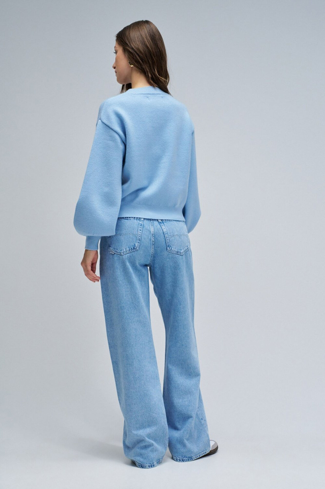 Salsa Jeans Camisola de malha com p&eacute;rolas