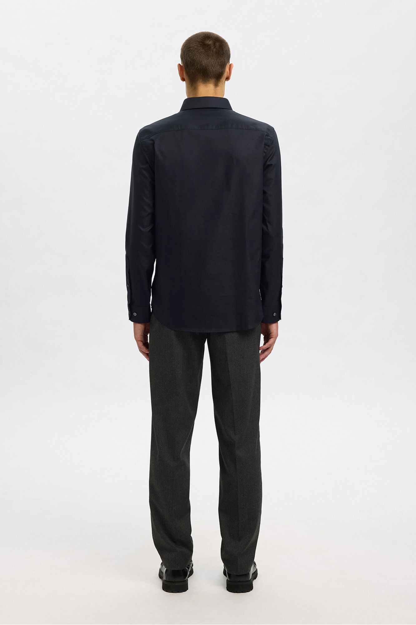 Selected Slim Fit Formal Shirt Black