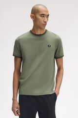 Fred Perry Plain short sleeve T-shirt Green