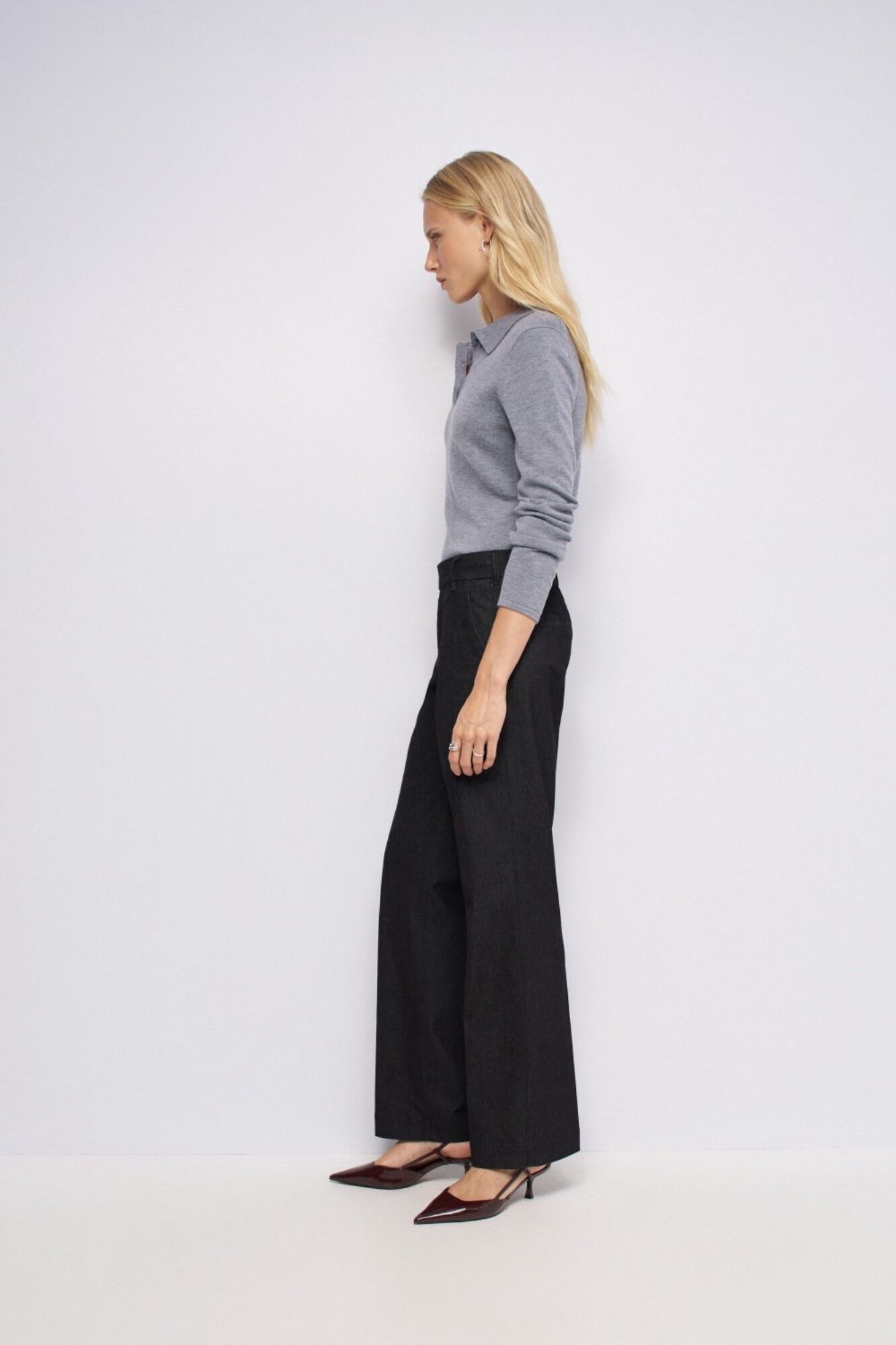 Salsa Jeans Chino Secret Push Straight Negro