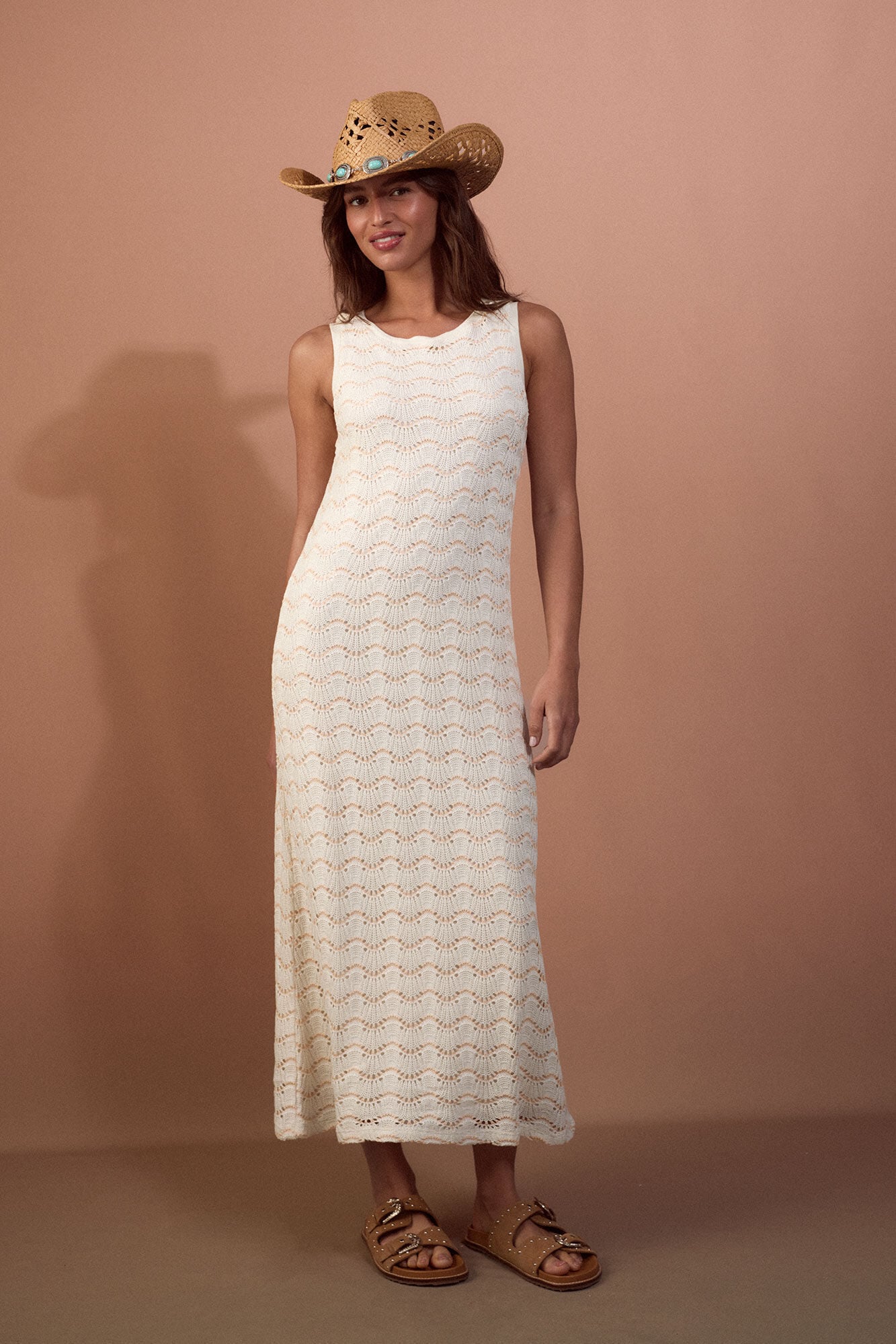 Slowlove Basic structure dress