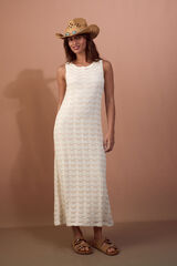Slowlove Basic structure dress White