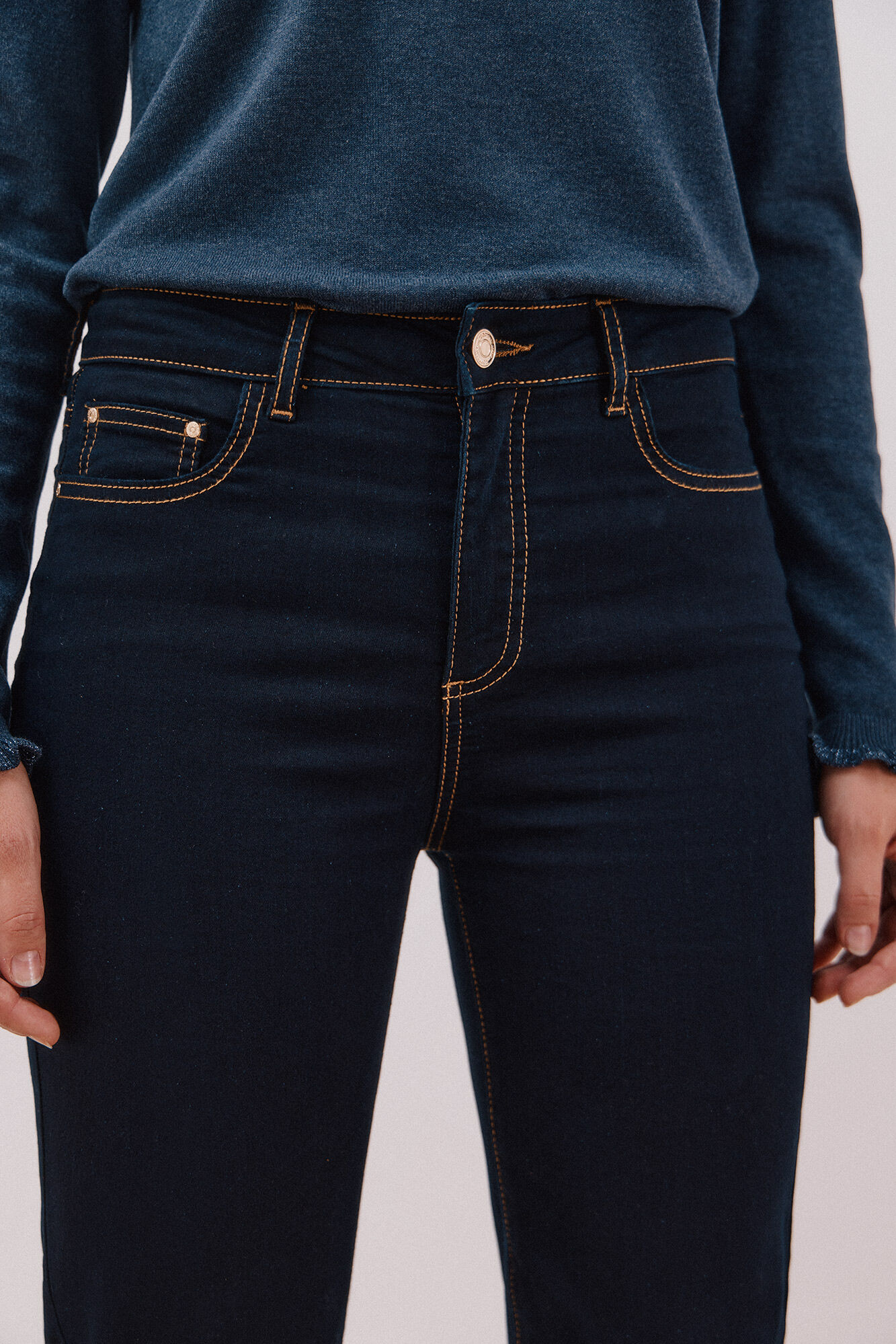 Cortefiel Sensational straight jeans Blue