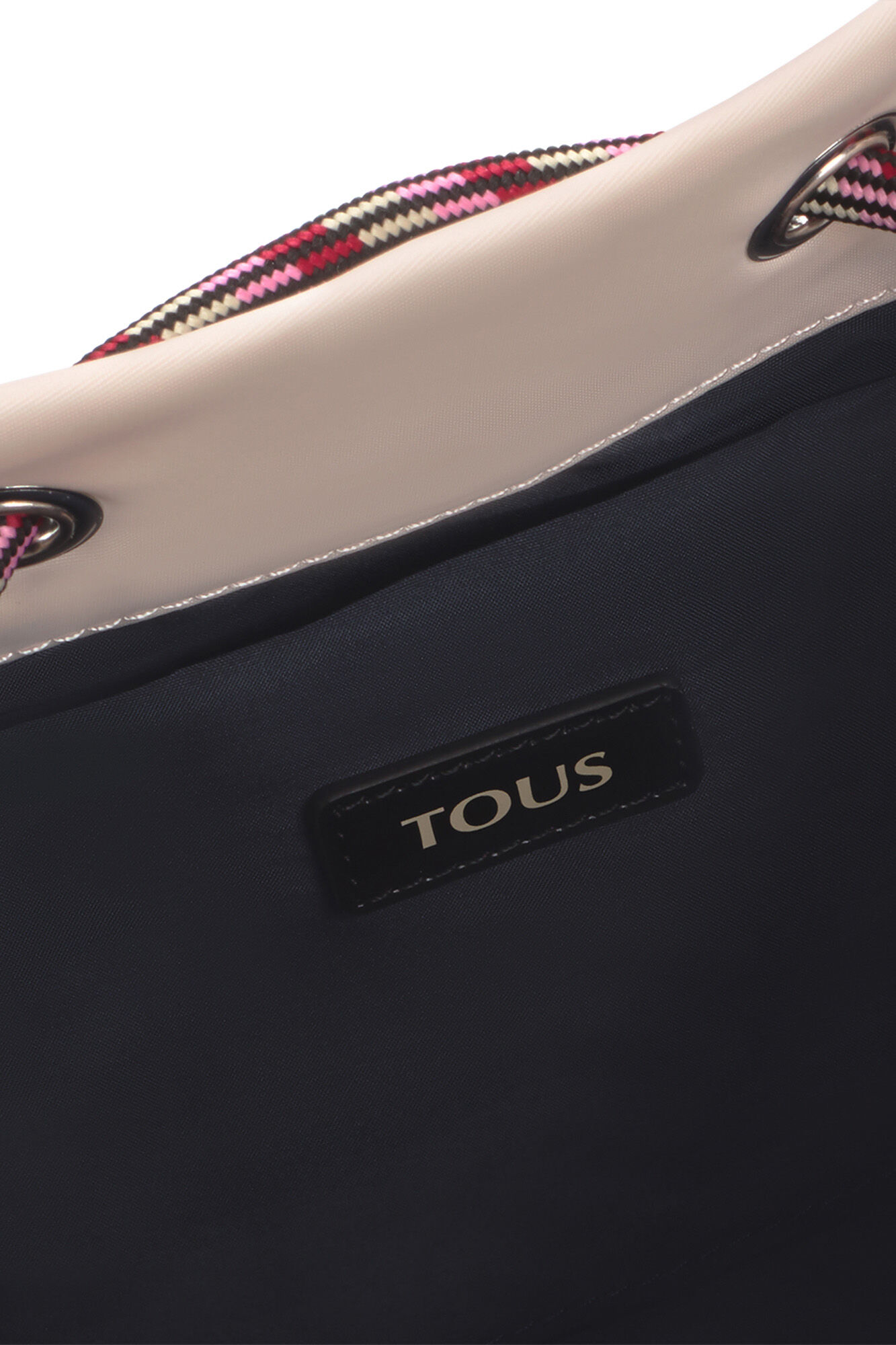 Tous Empire Soft nude bucket bag Beige