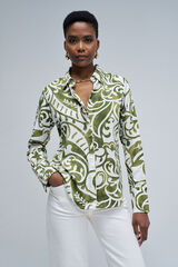 Salsa Jeans Camisa regular Verde