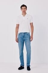 Cortefiel Lightweight regular jeans Blue