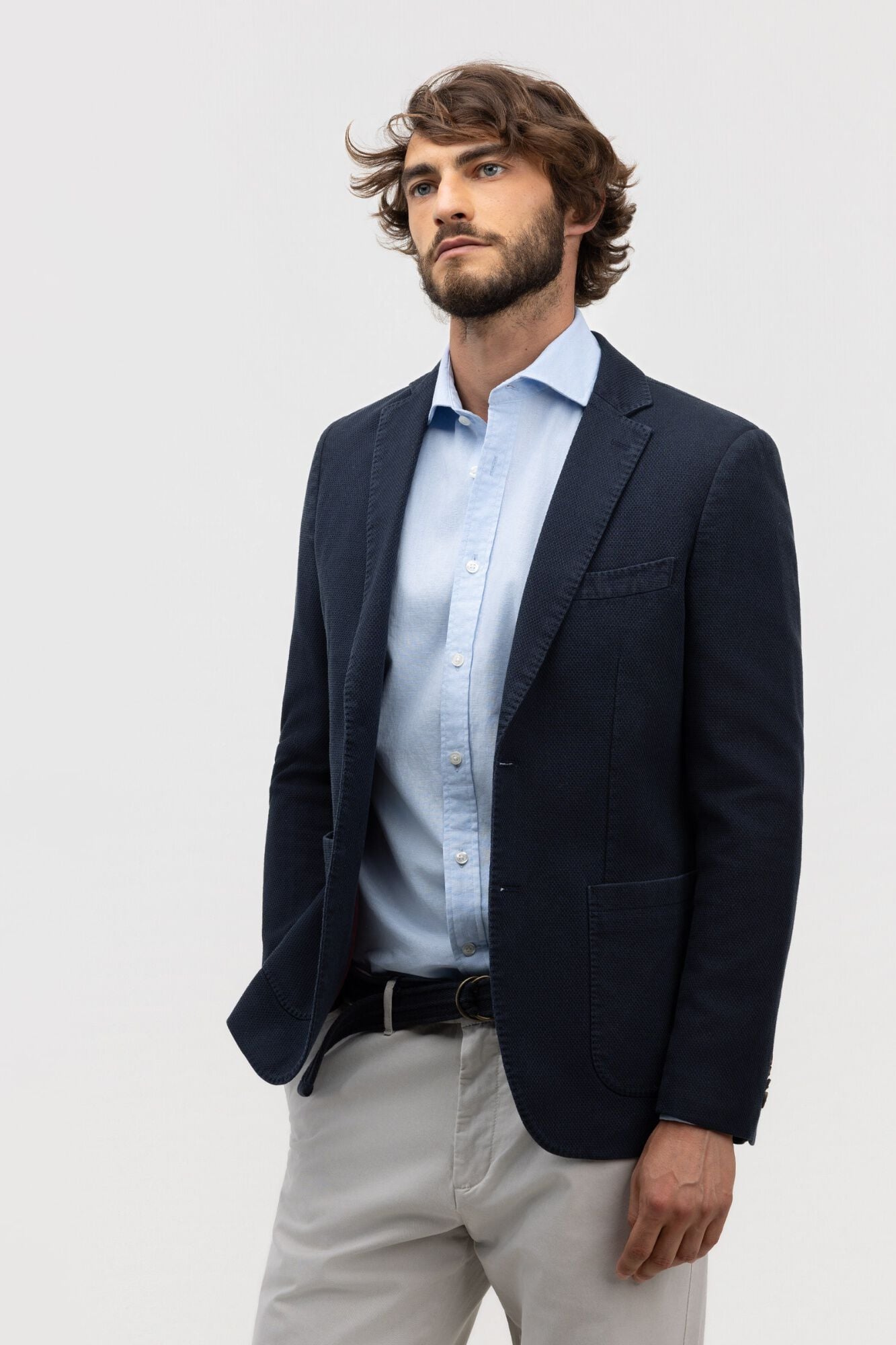 El Ganso Blazer Estruturado Azul