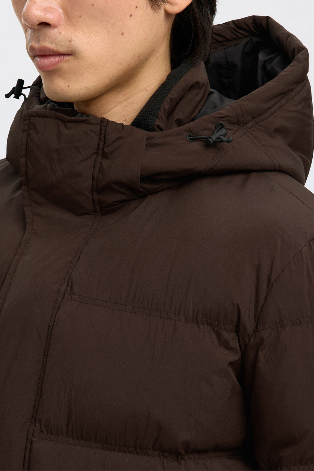 Selected Sobretudo com capuz