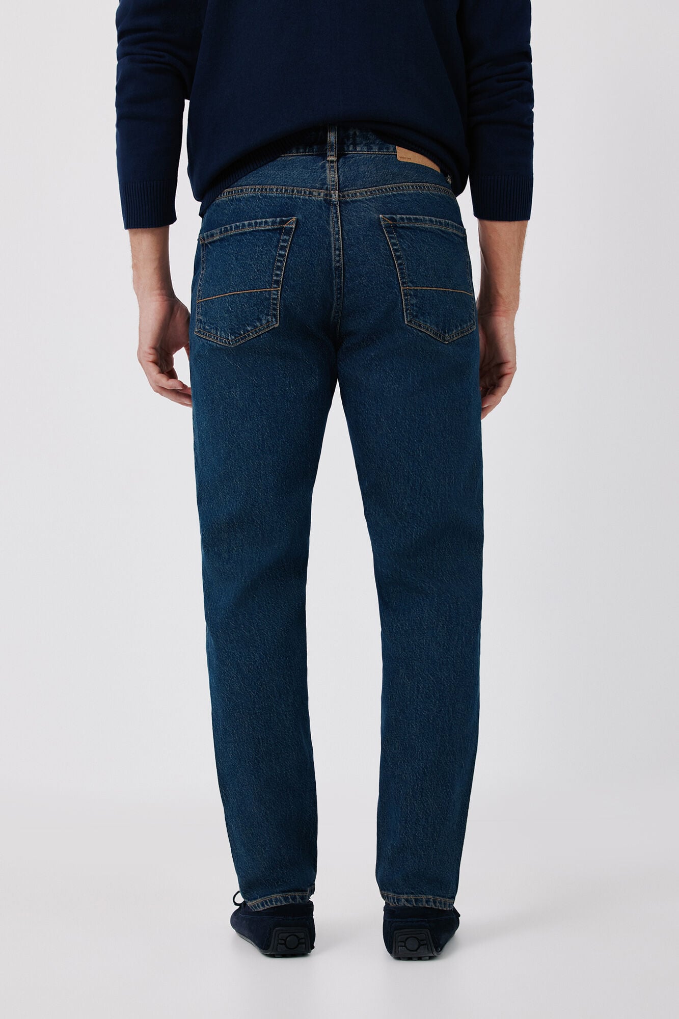 Cortefiel Slim fit jeans Blue