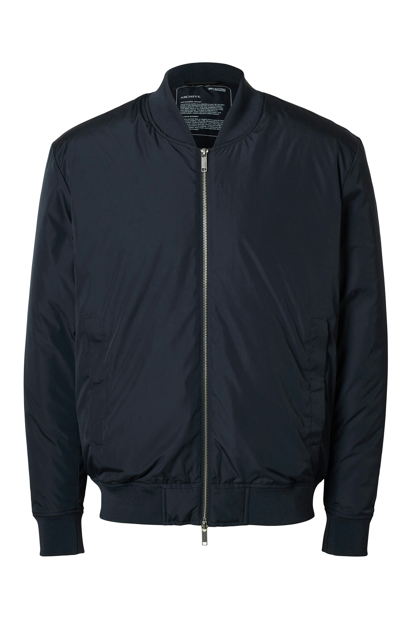 Selected Casaco bomber Azul