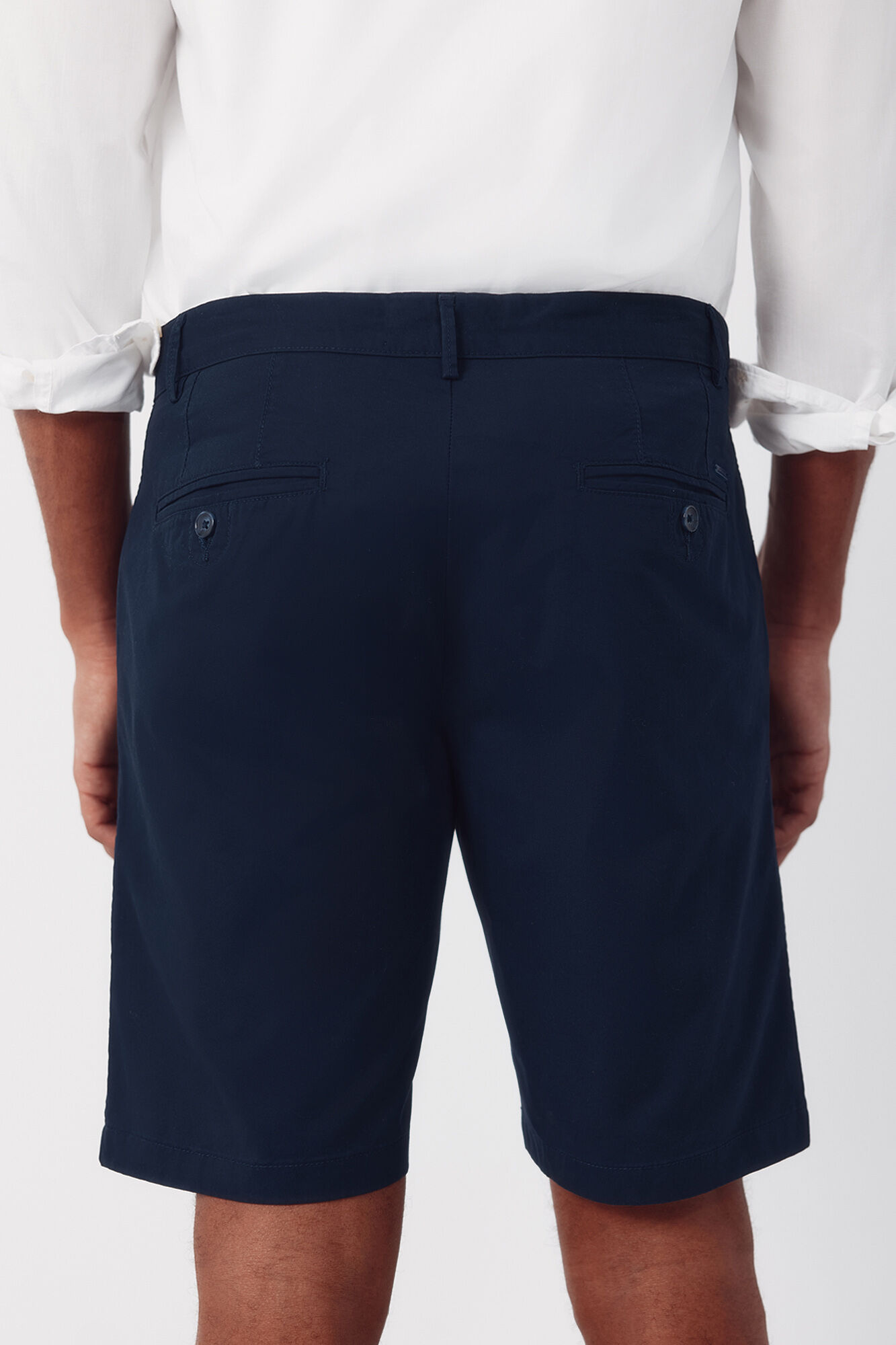 Cortefiel Bermuda chino Azul marino