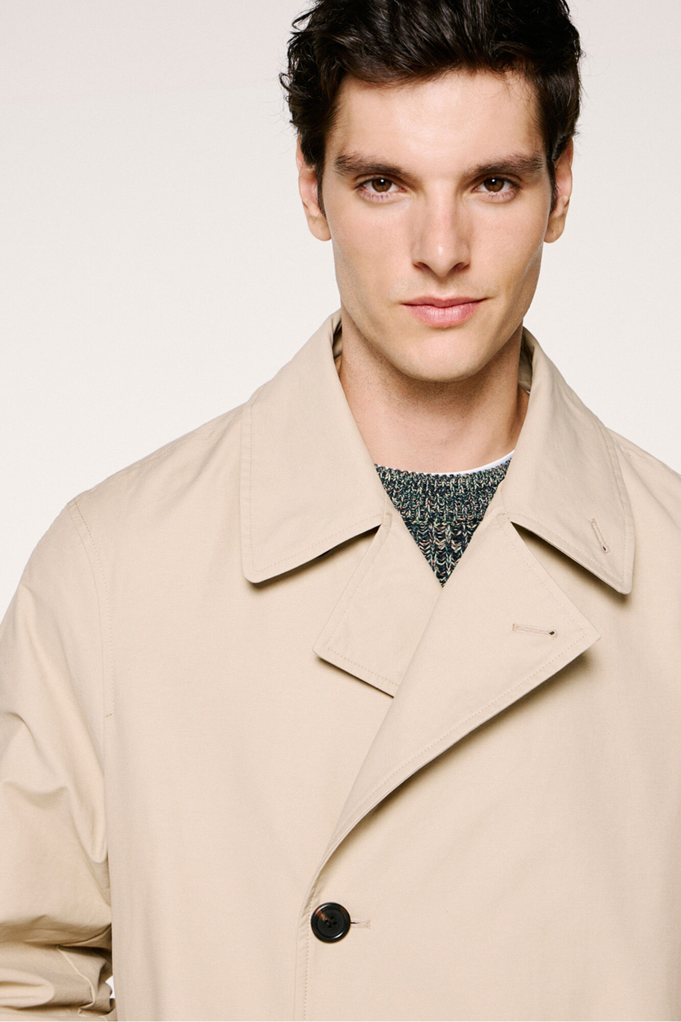 Selected Gabardina de algod&atilde;o org&acirc;nico 