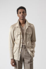 PuroEGO Sahariana em camur&ccedil;a Castanho