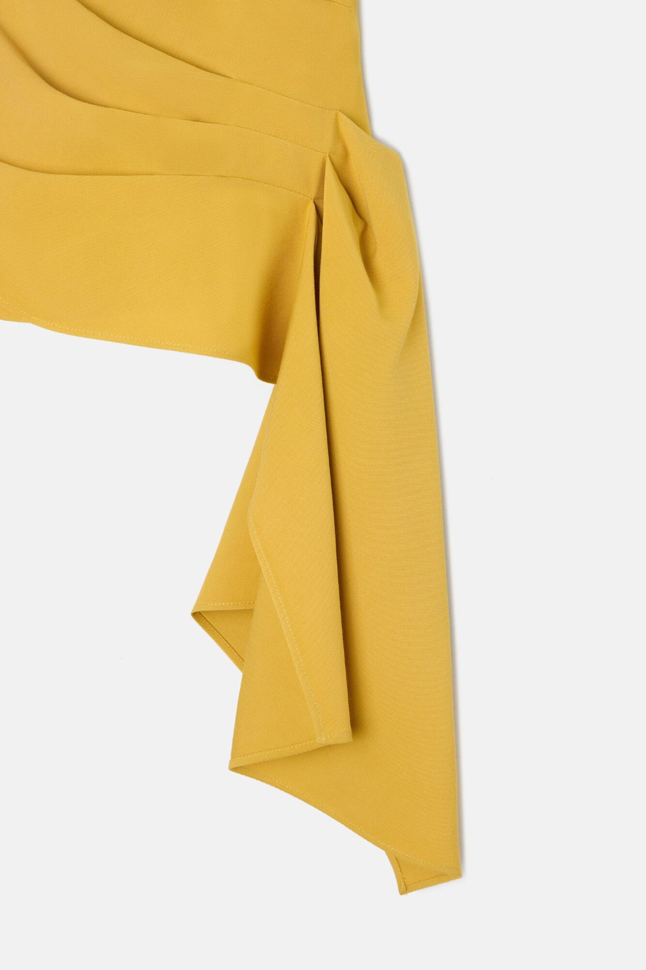 Silbon Top com folho Amarelo