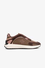 Popa Laminated Blake sneaker Dark brown