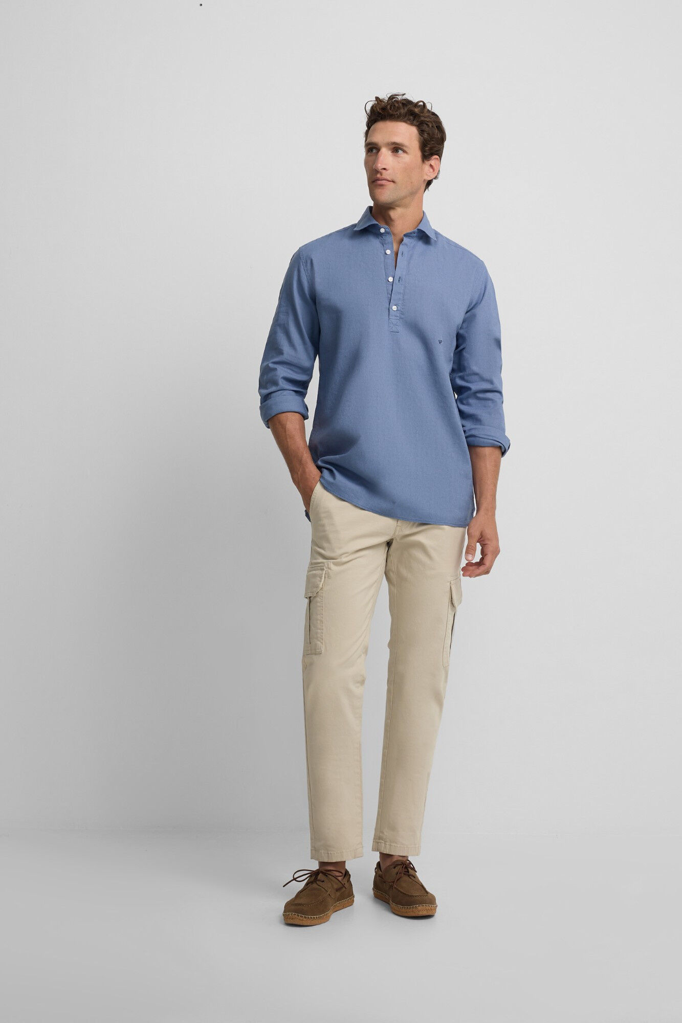 Silbon T-shirt desportiva em linho