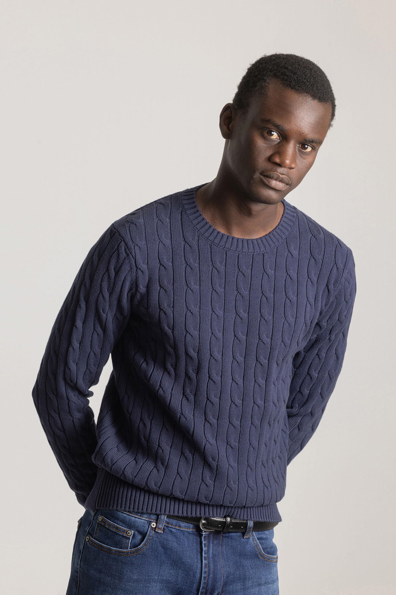 PuroEGO Malha de algod&atilde;o tran&ccedil;ada