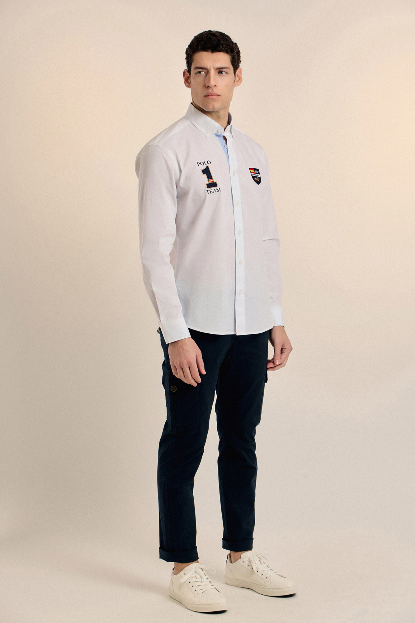 Valecuatro Camisa da Espanha Branco