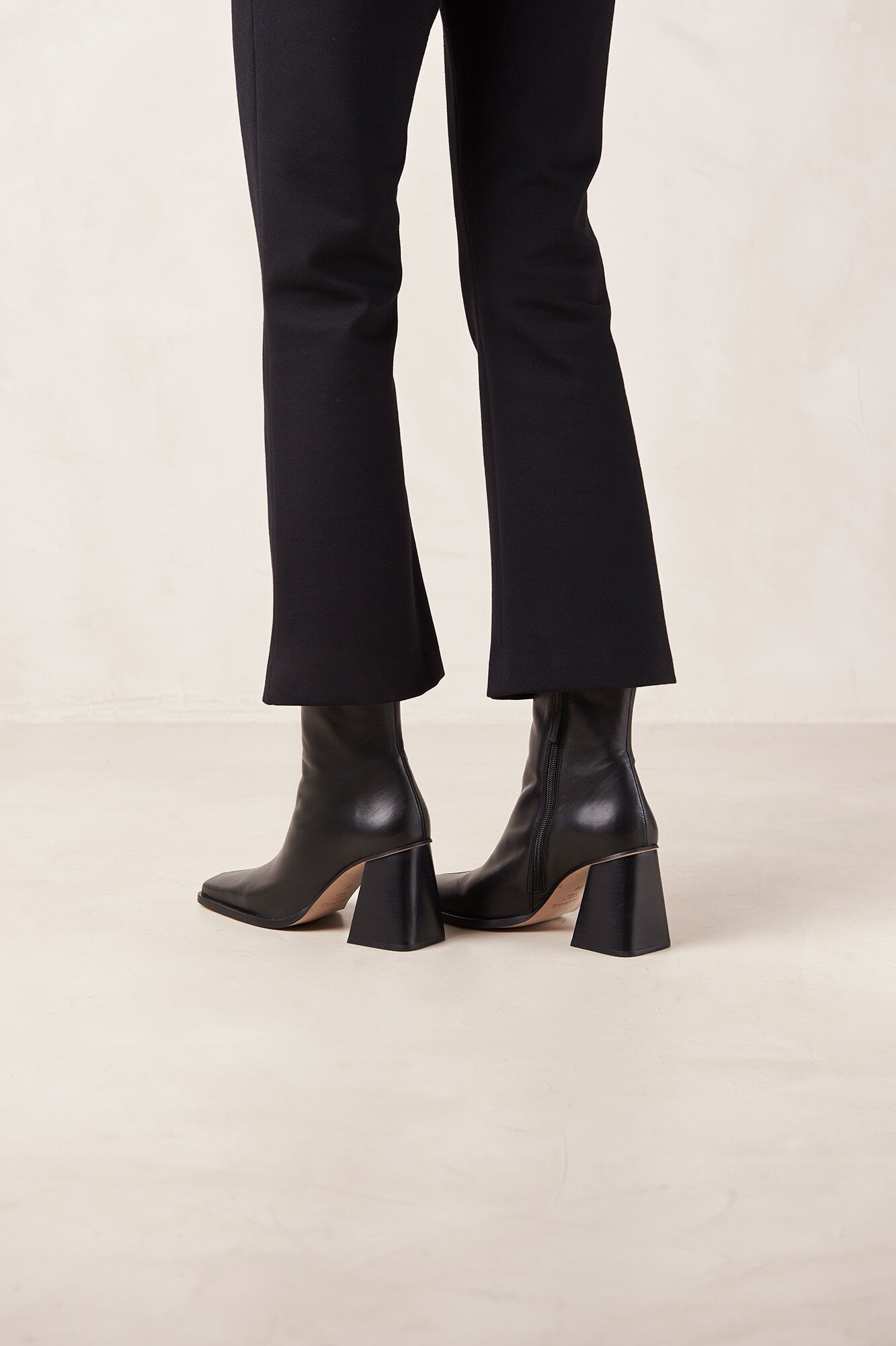 Alohas Botines de piel South Negro