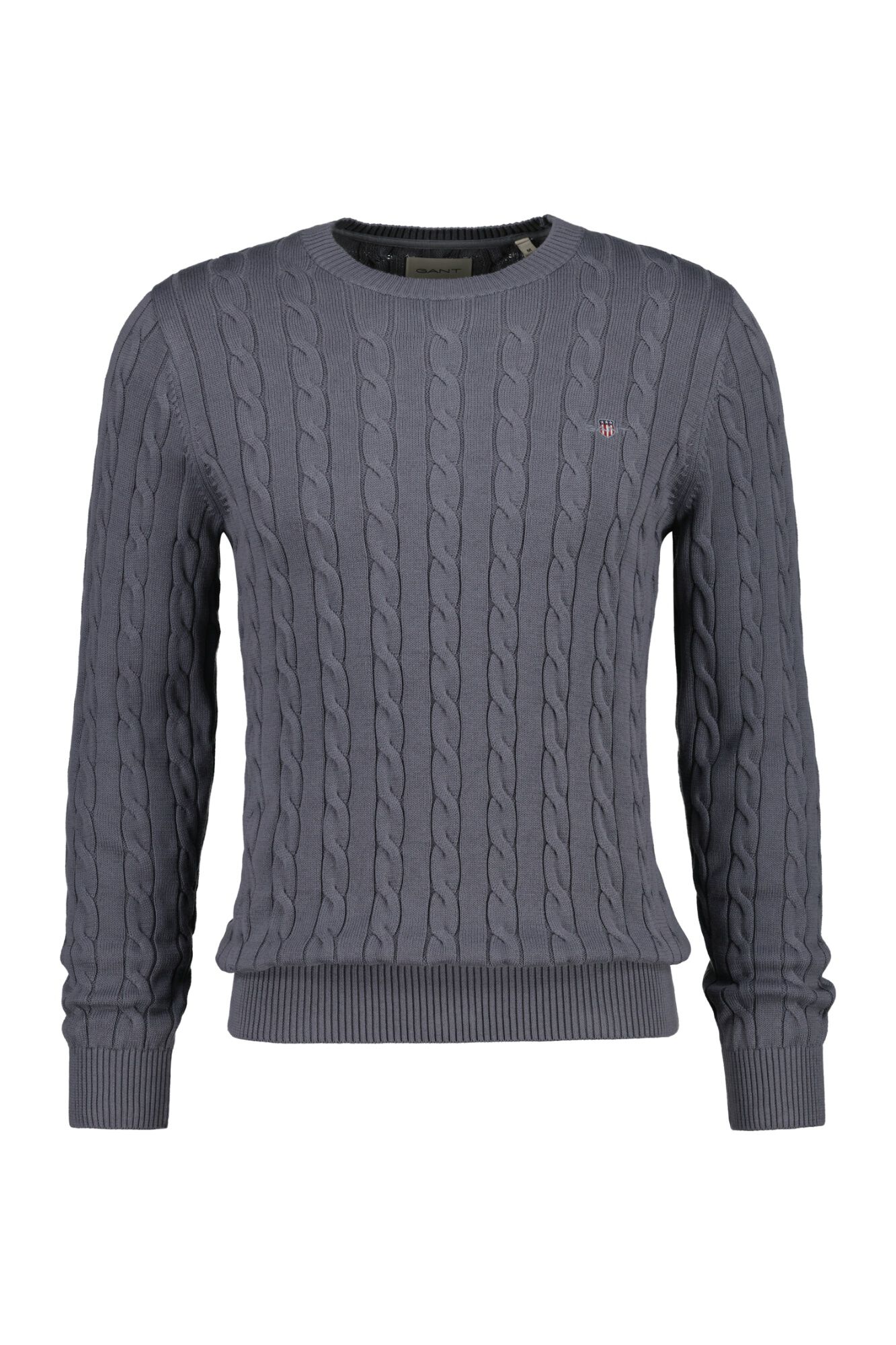 Gant Camisola de gola redonda Cinzento