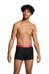 Levi's Cuecas boxers masculinas Levi's®, pacote com 2 Preto