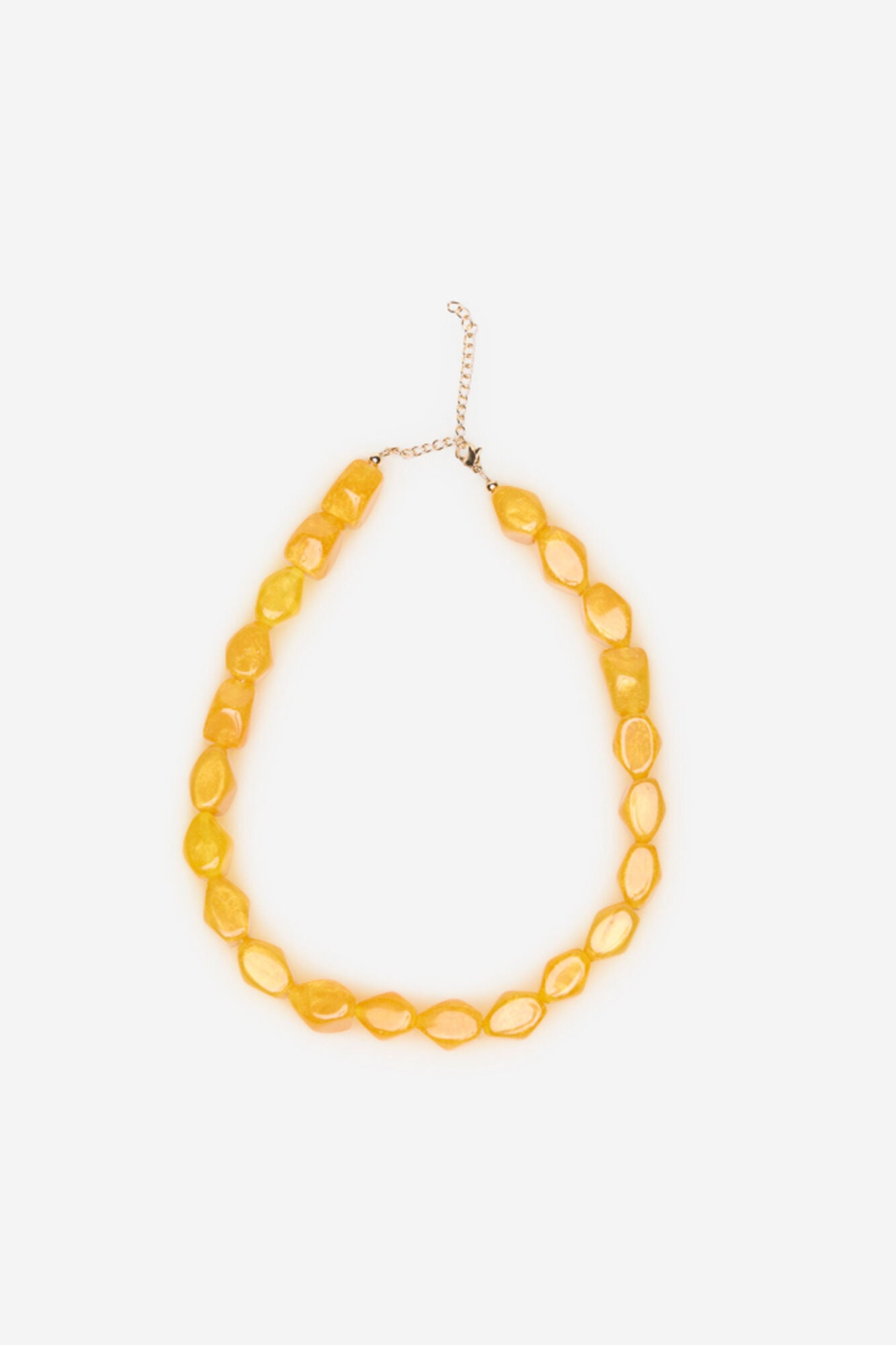 Cortefiel Resin bead necklace