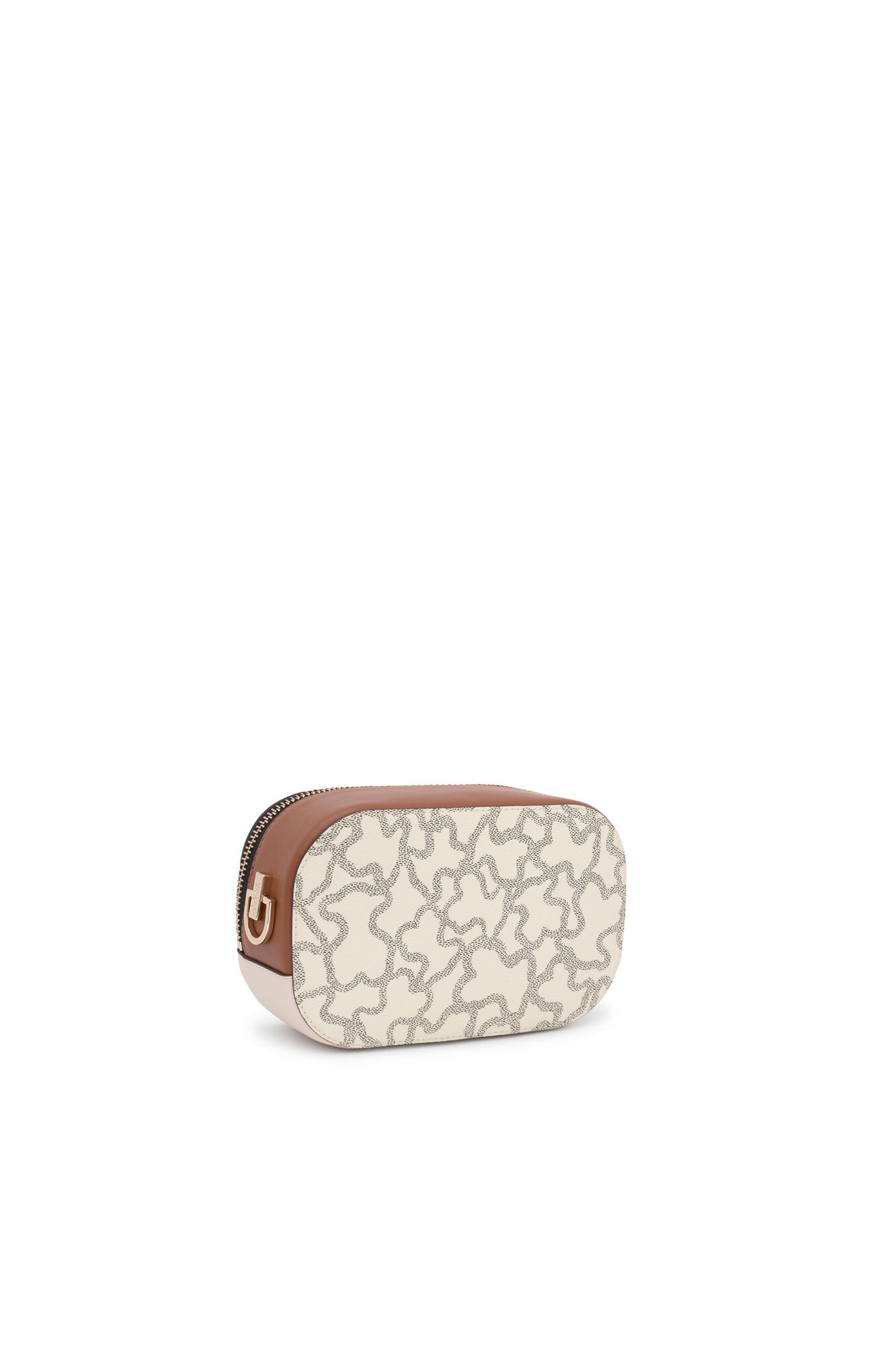 Tous Kaos Icon  reporter crossbody bag Beige