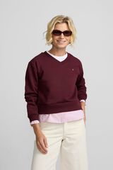 Silbon Sweatshirt de mulher com bainha camiseira Granada