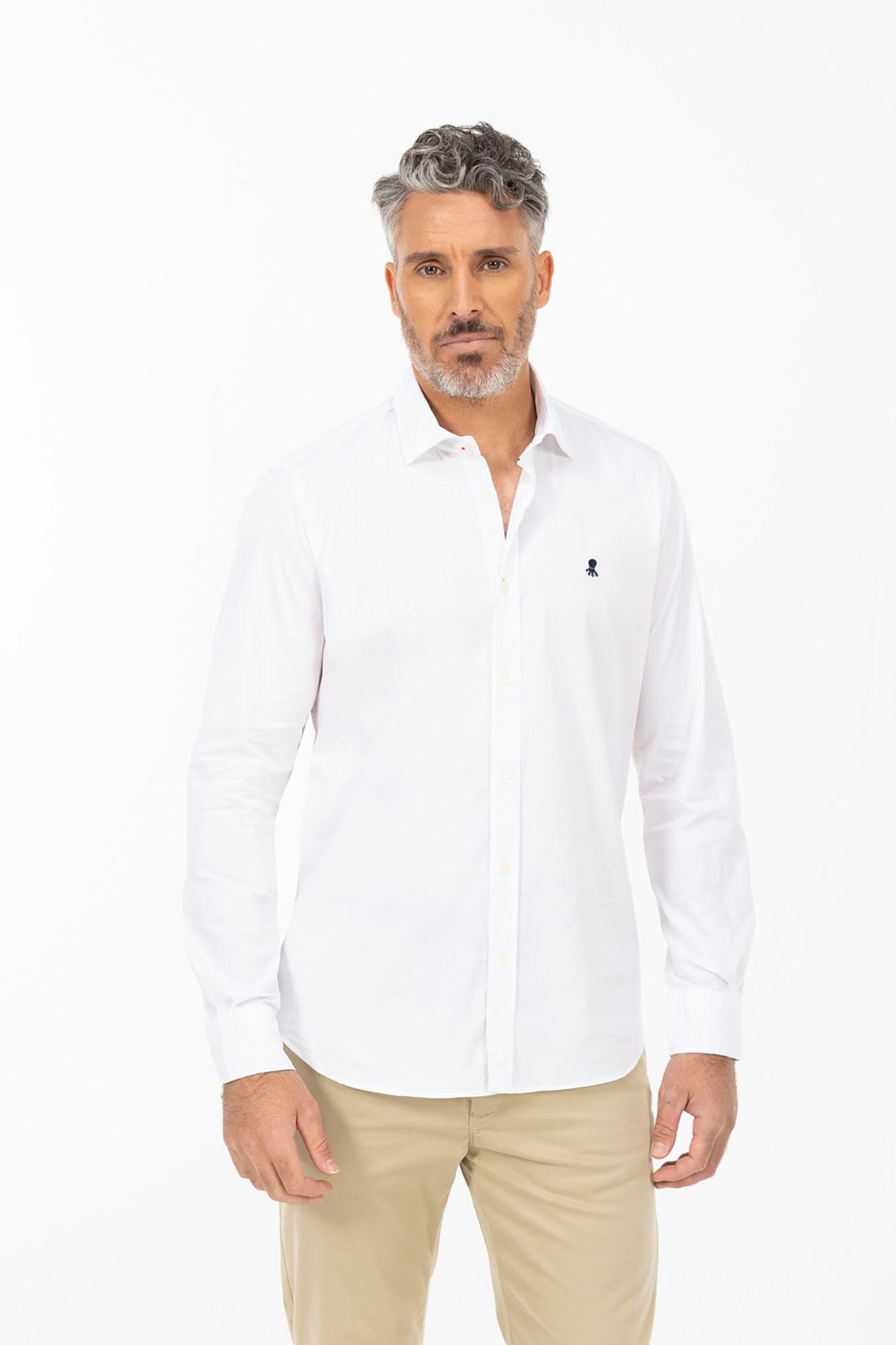 elPulpo Camisa new basic logo Branco
